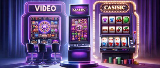 Video vs klassikalised online-kasiino mänguautomaadid: kumb on parem?